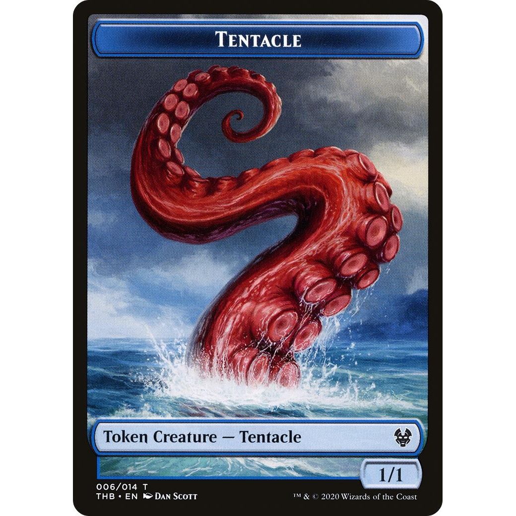 Image for Tentacle // Satyr Double-Sided Token (6 // 9) (THB) - Magic: The Gathering