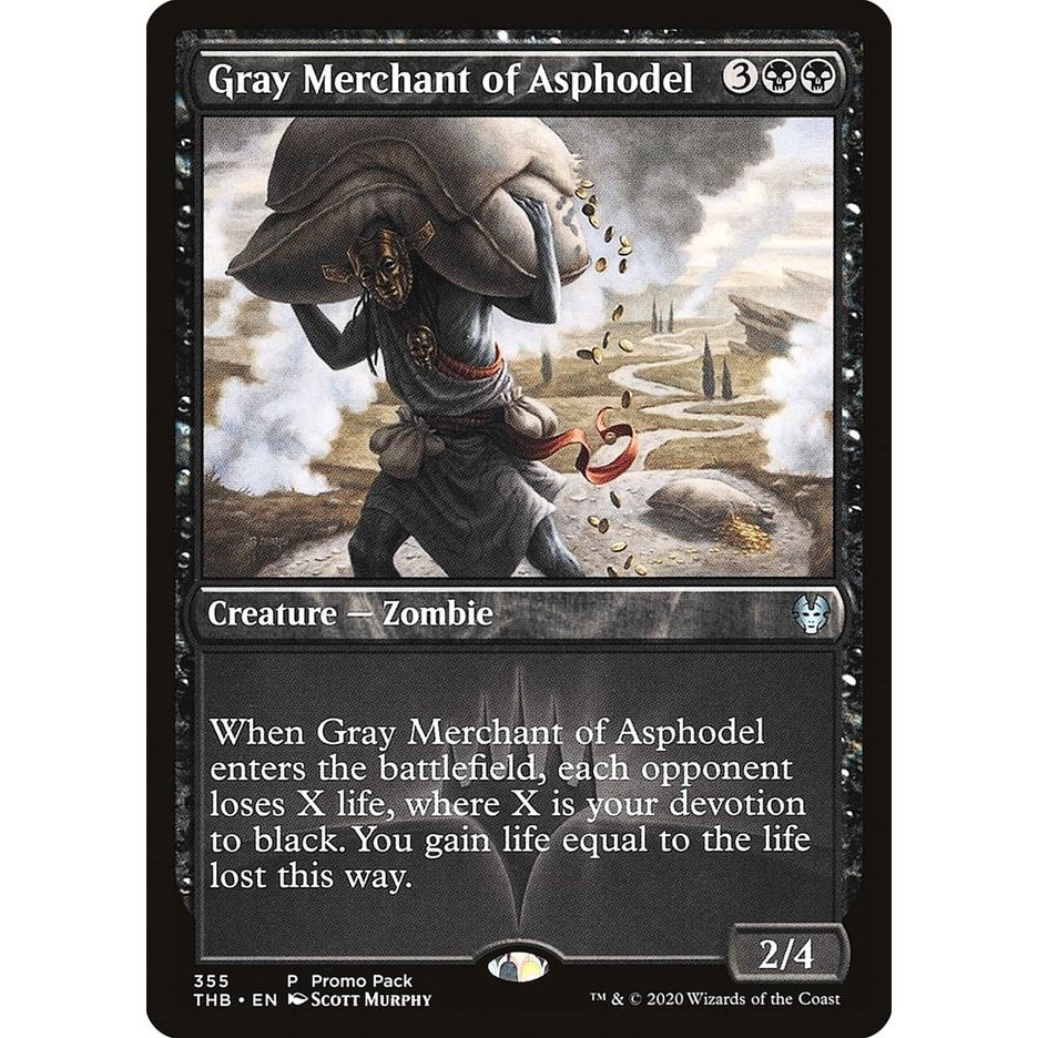 Image for Gray Merchant of Asphodel (355) (PPTHB) - Magic: The Gathering