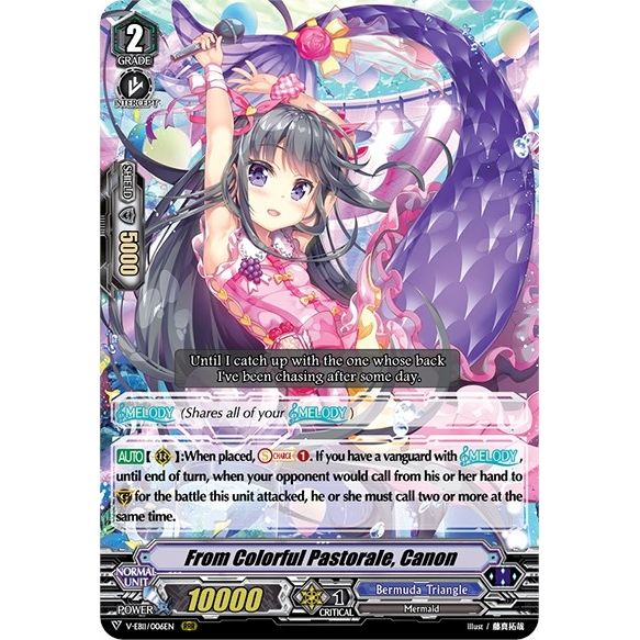 Image for From Colorful Pastorale, Canon (V-EB11/006EN) (V-EB11) - Cardfight Vanguard