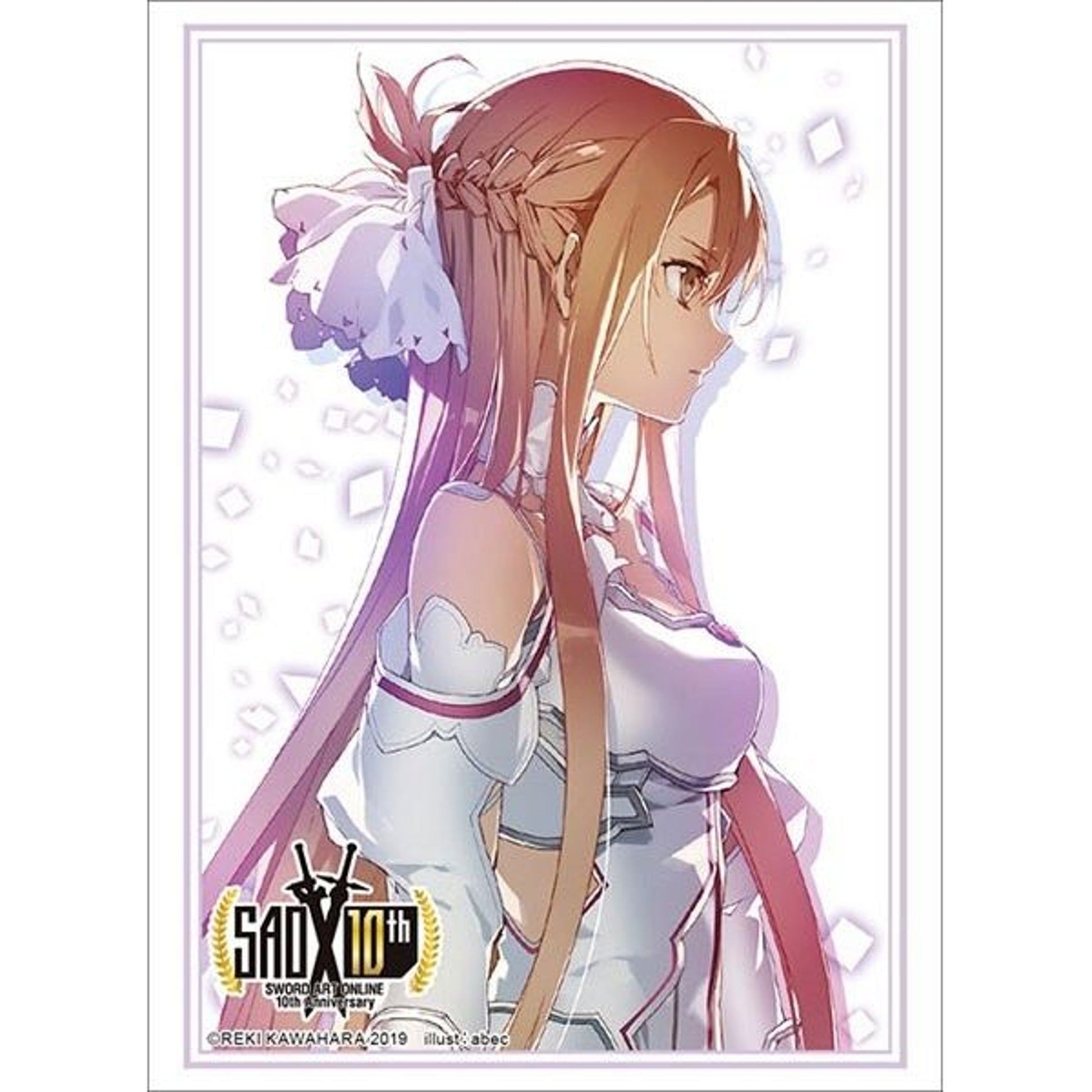 Image for Bushiroad Sleeve Collection HG Vol.2292: Sword Art Online 10th Anniversary - Asuna Alicization (60-Pack) - Card Sleeves