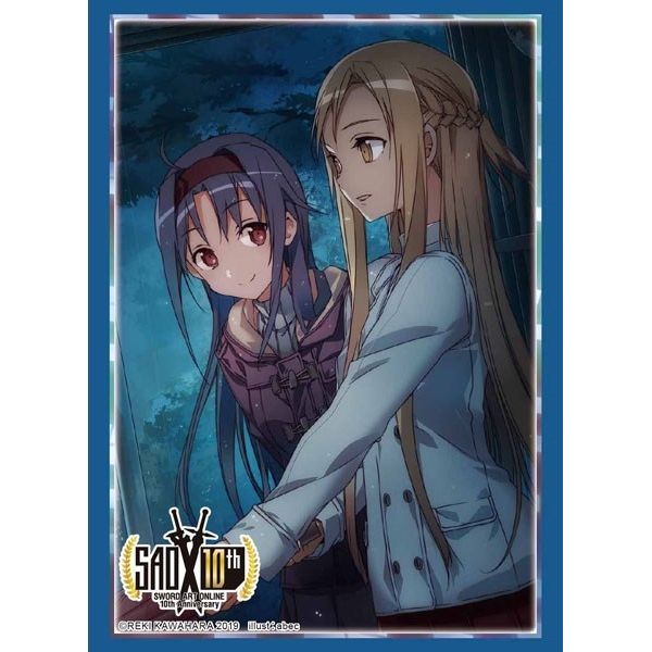 Image for Bushiroad Sleeve Collection HG Vol.2299: Sword Art Online 10th Anniversary - Asuna & Yuuki (60-Pack) - Card Sleeves