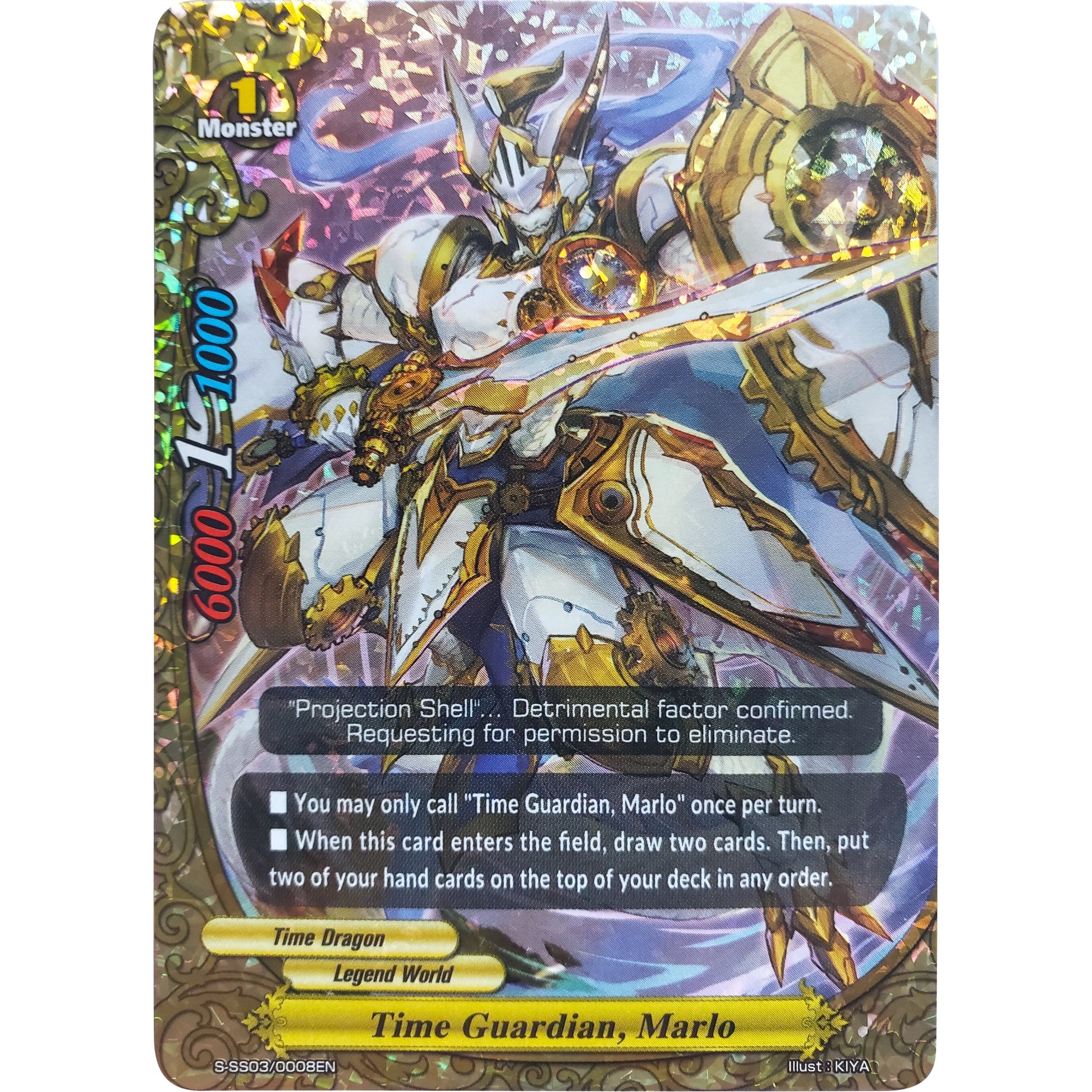 Image for Time Guardian, Marlo (RR Foil) (S-SS03/0008EN) (S-SS03) - Future Card BuddyFight