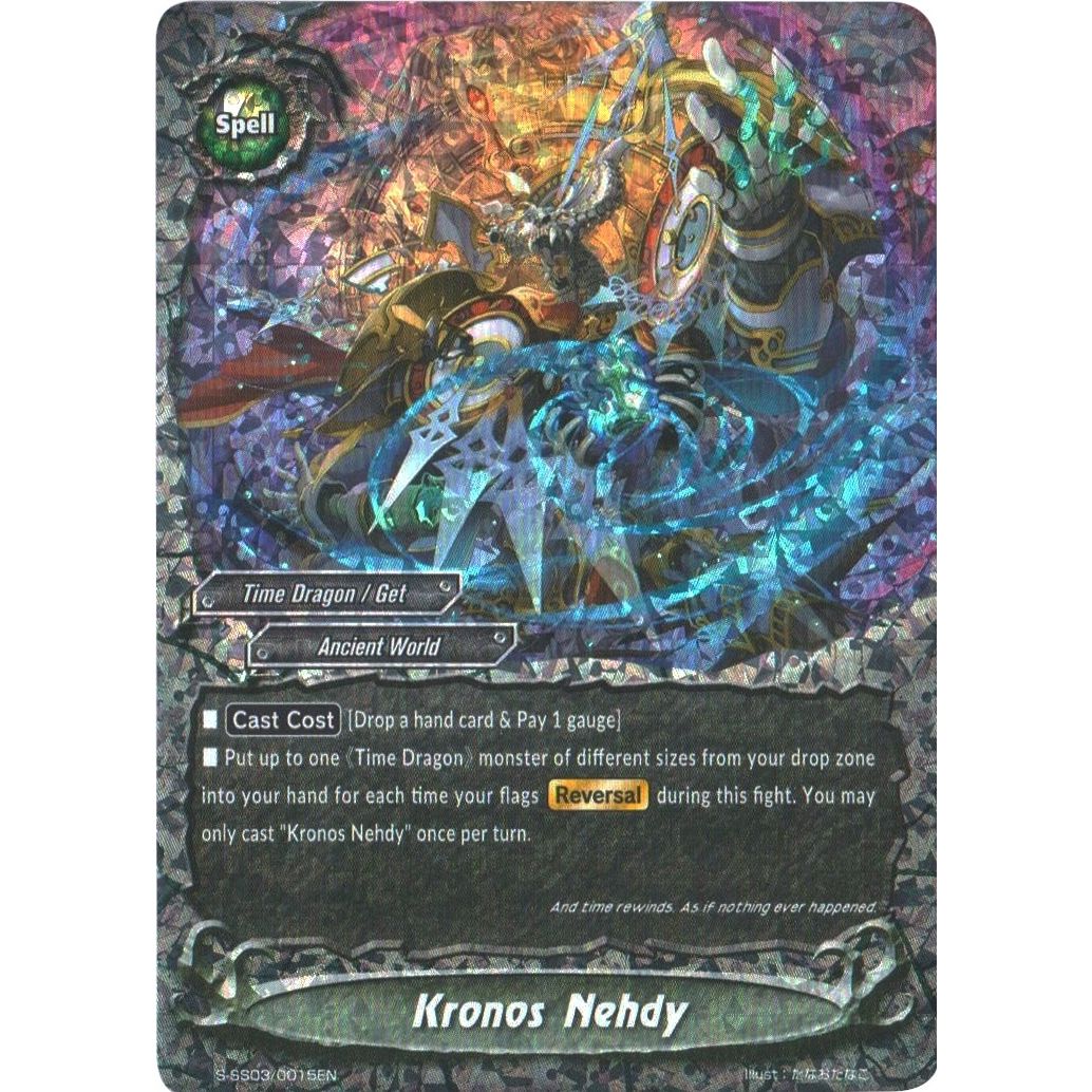 Image for Kronos Nehdy (RR Foil) (S-SS03/0015EN) (S-SS03) - Future Card BuddyFight