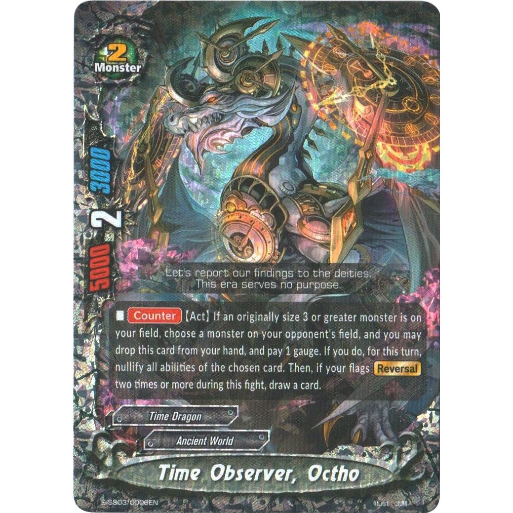 Image for Time Observer, Octho (RR Foil) (S-SS03/0006EN) (S-SS03) - Future Card BuddyFight