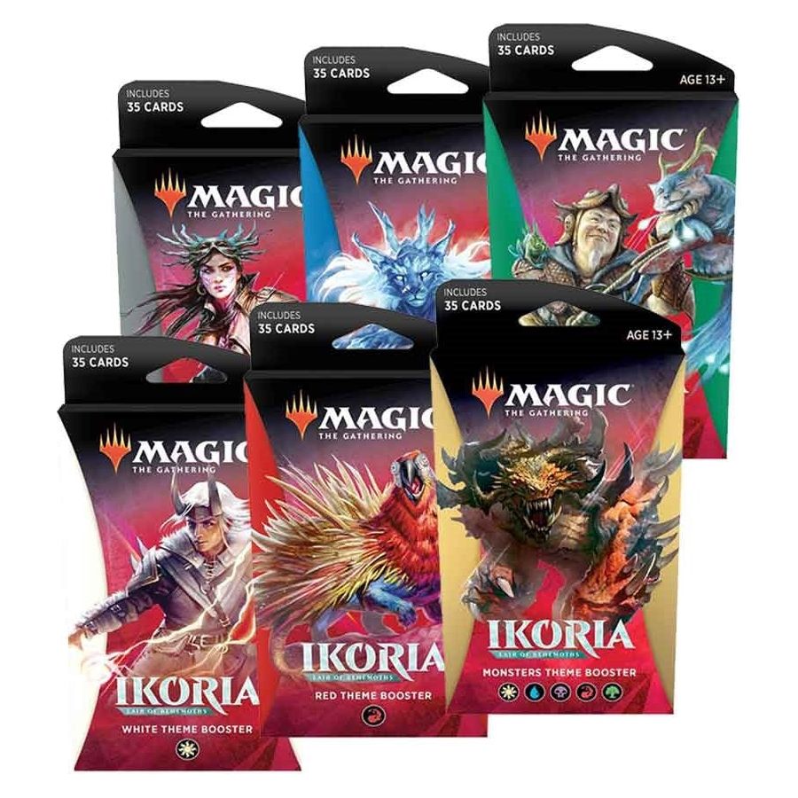 Image for Ikoria: Lair of Behemoths - Theme Booster [Set of 6] - Magic: The Gathering
