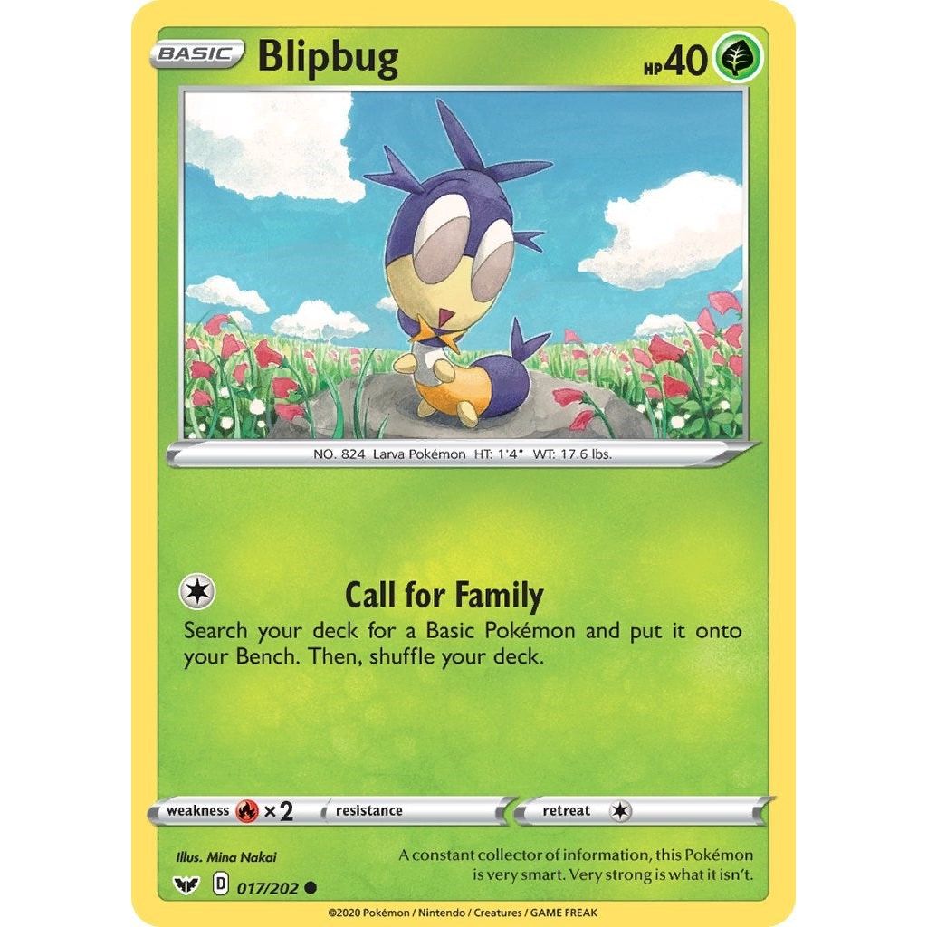 Image for Blipbug (017) (017/202) (SWSH01) - Pokemon