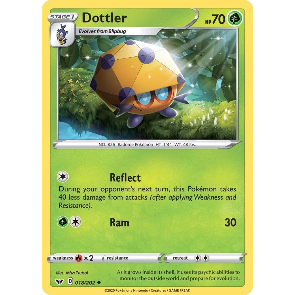 Image for Dottler (018/202) (SWSH01) - Pokemon