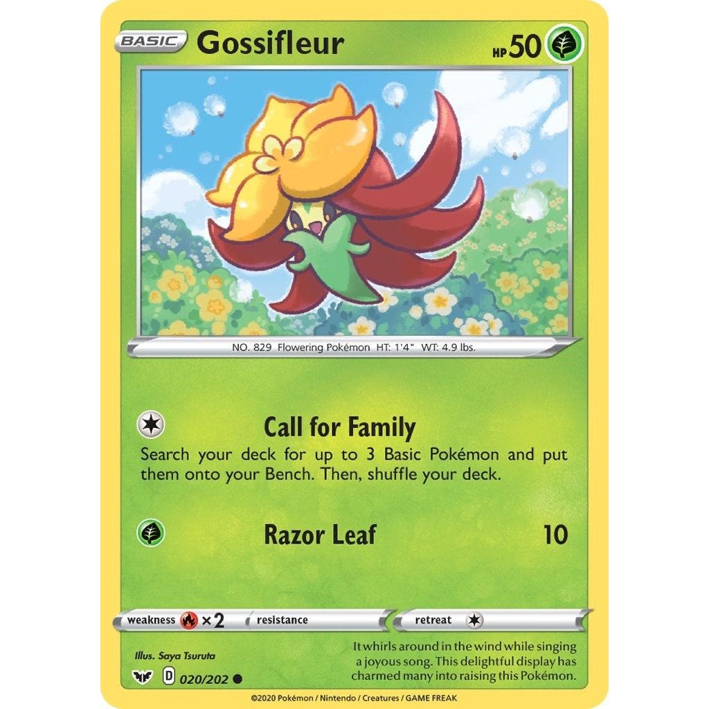 Image for Gossifleur (020/202) (SWSH01) - Pokemon