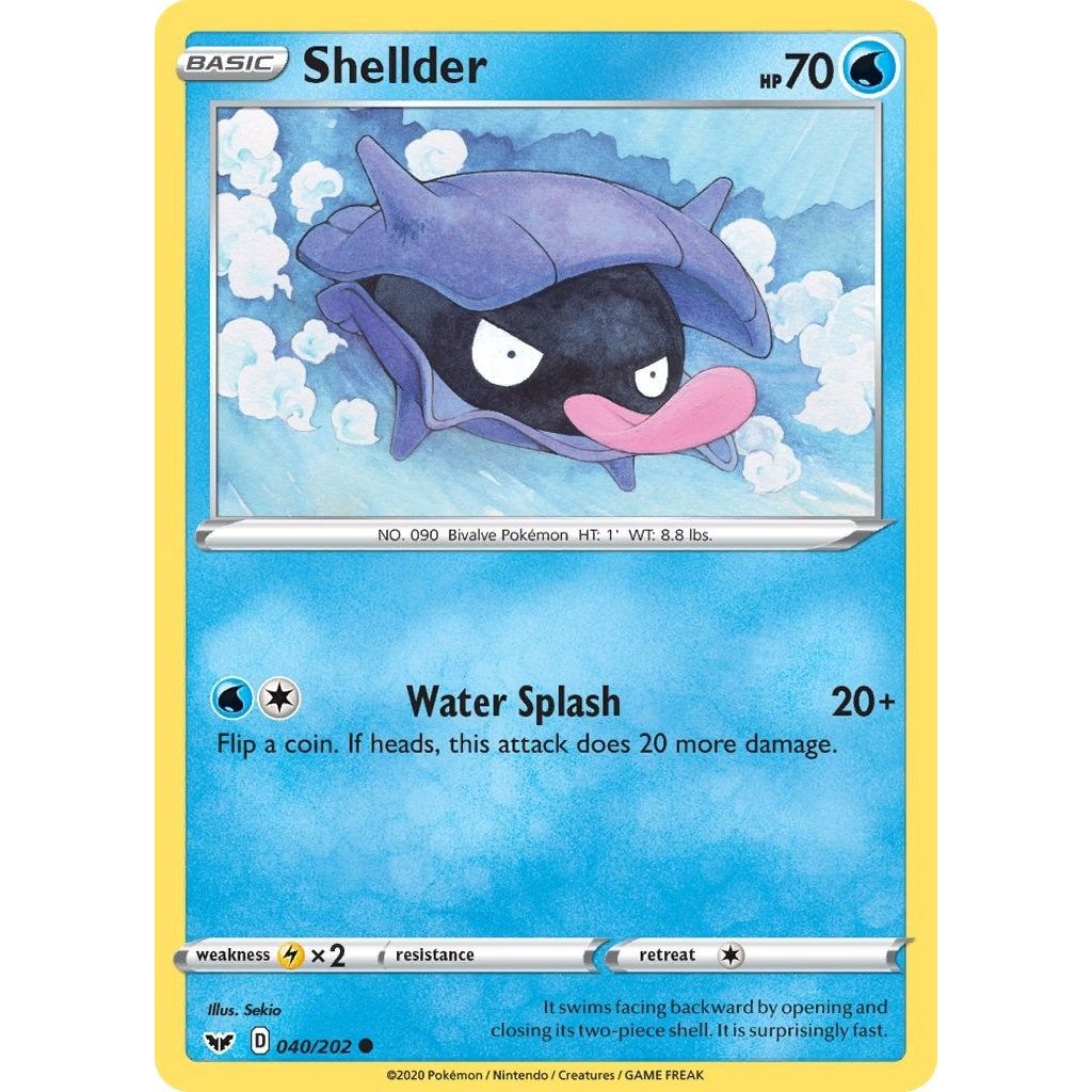 Image for Shellder (040/202) (SWSH01) - Pokemon