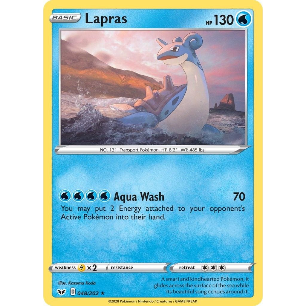 Image for Lapras (048/202) (SWSH01) - Pokemon