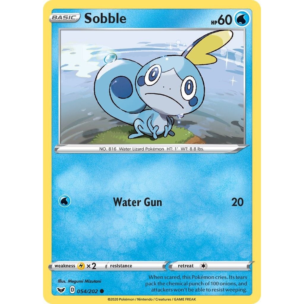 Image for Sobble (054) (054/202) (SWSH01) - Pokemon