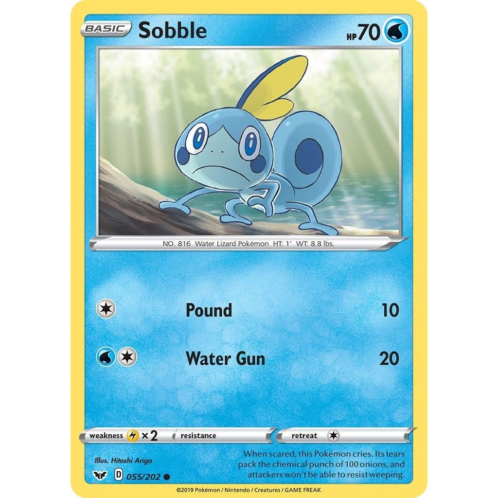 Image for Sobble (055) (055/202) (SWSH01) - Pokemon