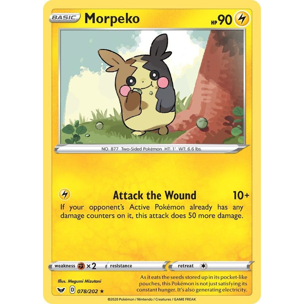 Image for Morpeko (078/202) (SWSH01) - Pokemon