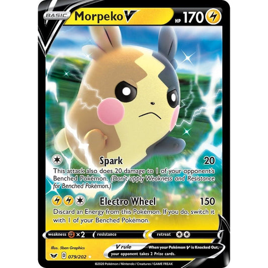 Image for Morpeko V (079/202) (SWSH01) - Pokemon