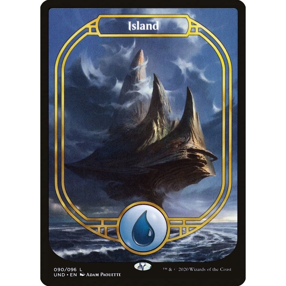 Image for Island (Full Art) (90) (UND) - Magic: The Gathering