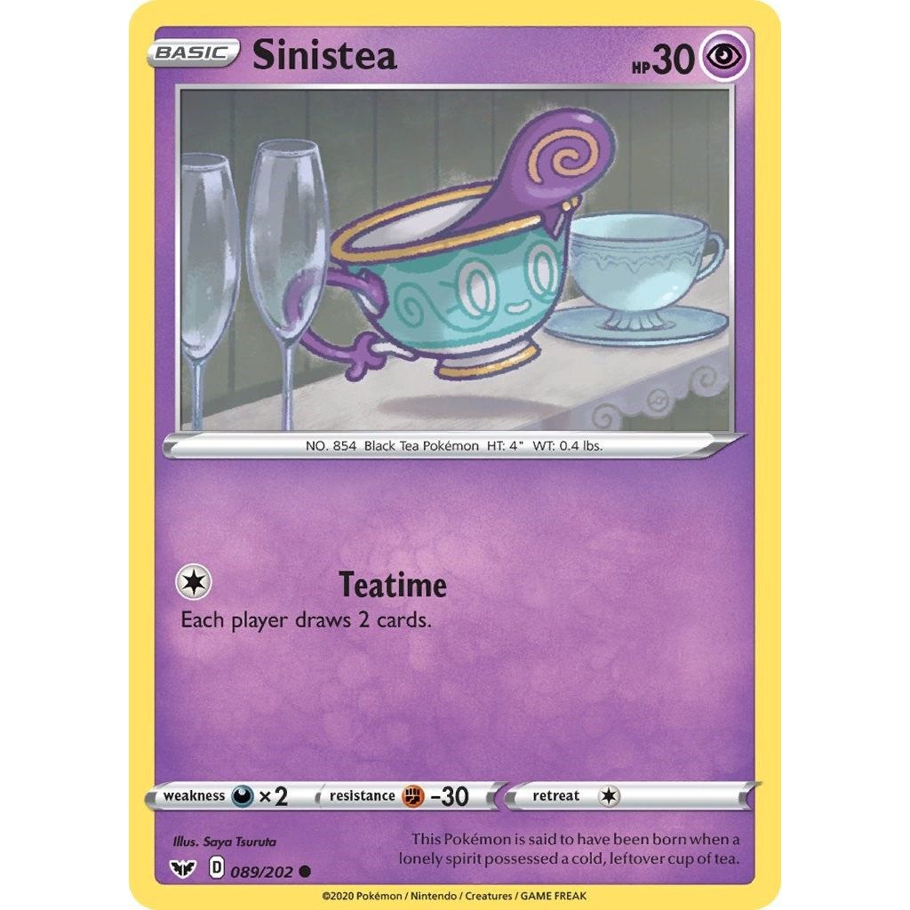 Image for Sinistea (089/202) (SWSH01) - Pokemon