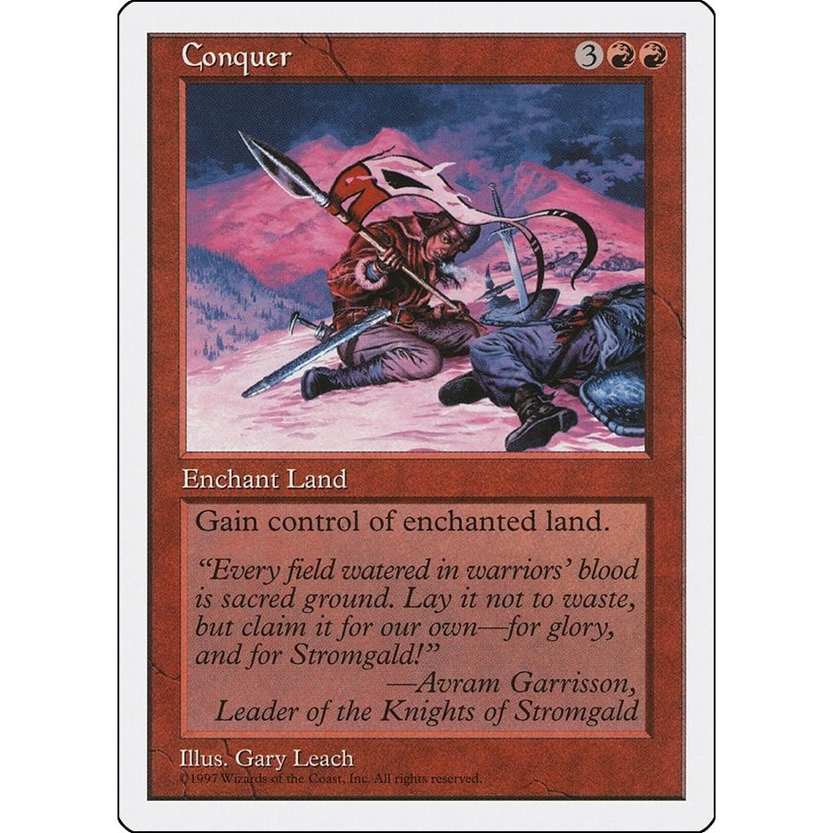 Image for Conquer (5ED) - Magic: The Gathering