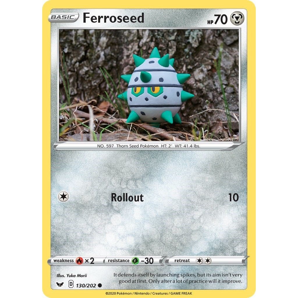 Image for Ferroseed (130/202) (SWSH01) - Pokemon