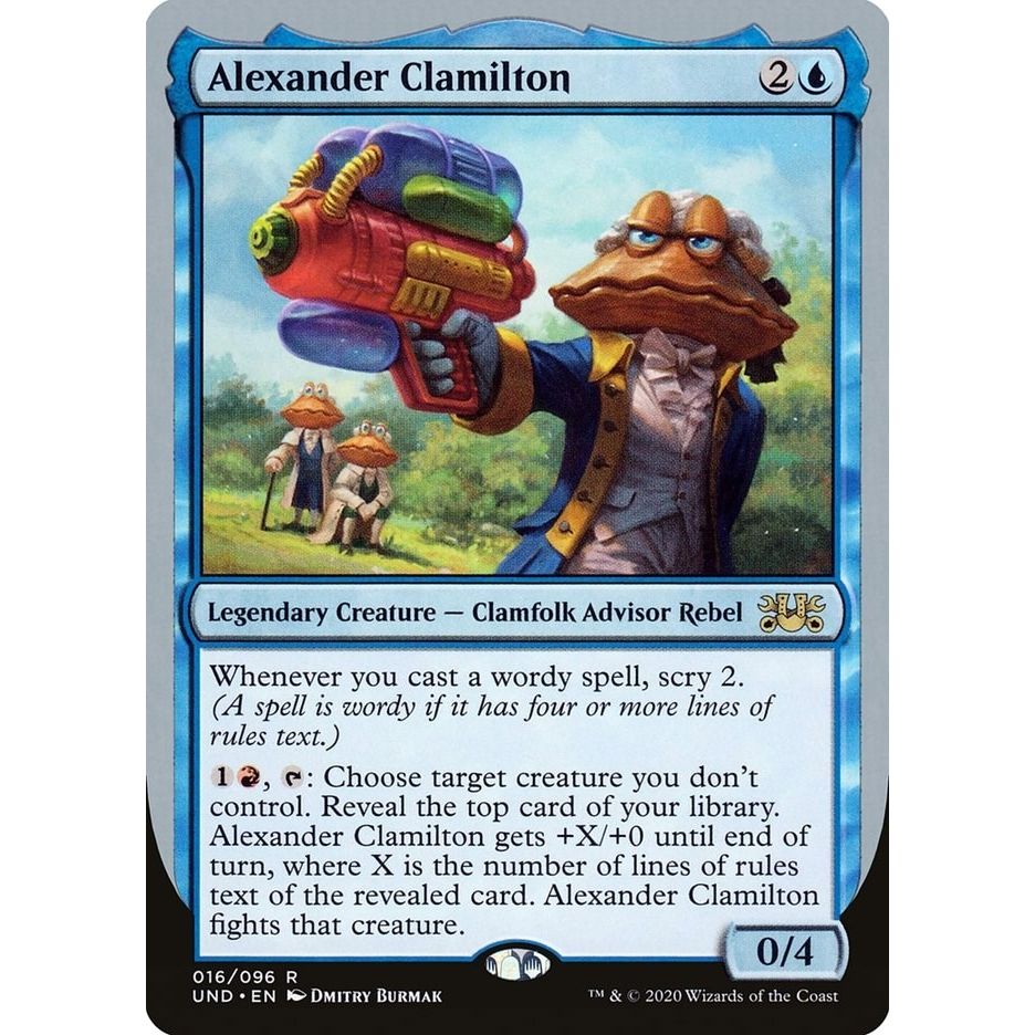 Image for Alexander Clamilton (16) (UND) - Magic: The Gathering