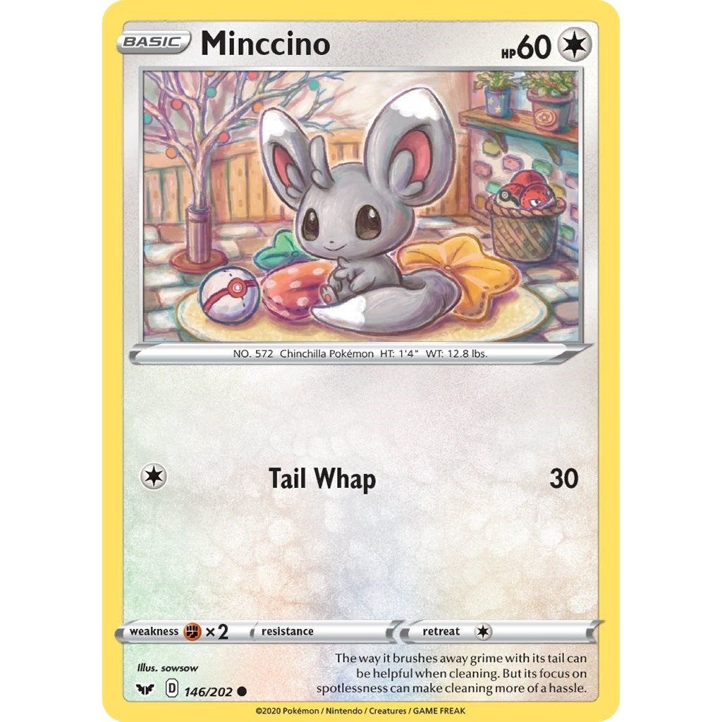 Image for Minccino (146) (146/202) (SWSH01) - Pokemon