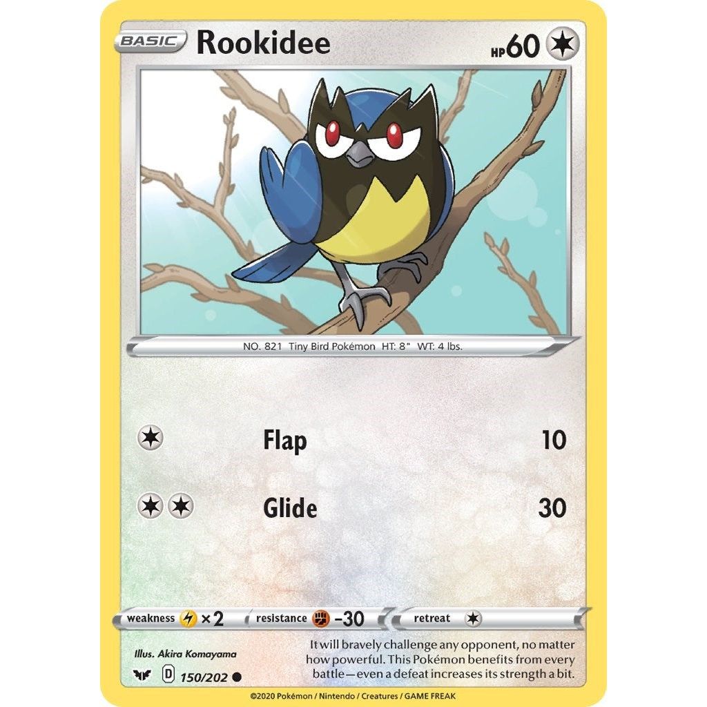 Image for Rookidee (150/202) (SWSH01) - Pokemon
