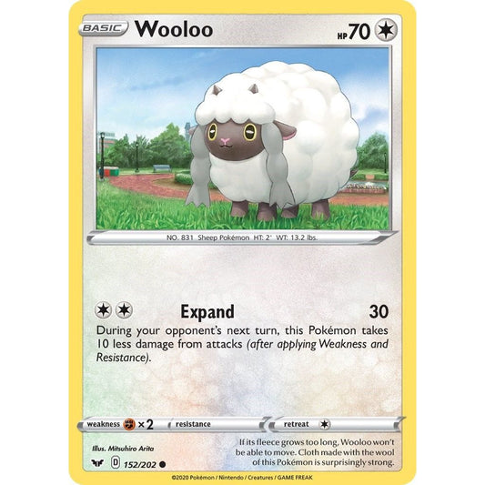 Image for Wooloo (152) (152/202) (SWSH01) - Pokemon
