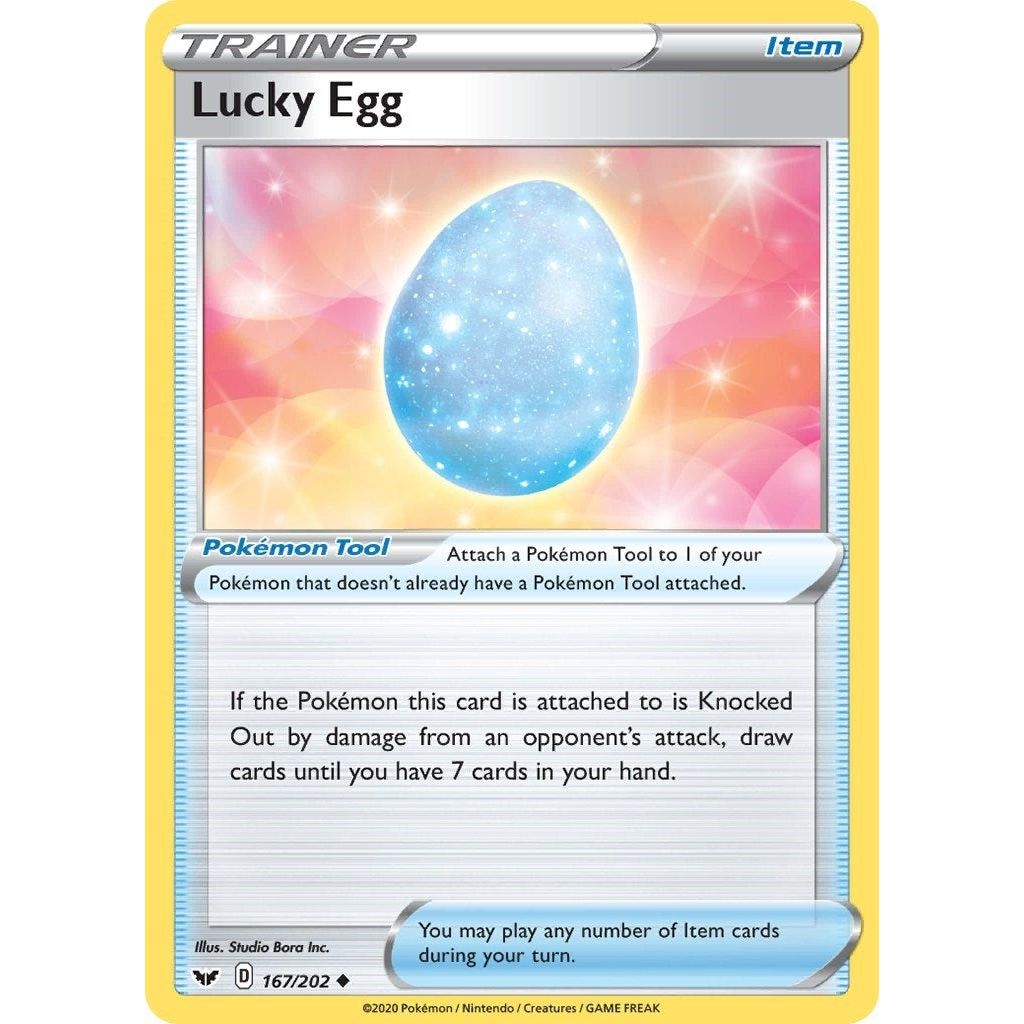 Image for Lucky Egg (167/202) (SWSH01) - Pokemon