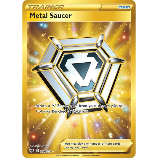 Image for Metal Saucer (Secret) (214/202) (SWSH01) - Pokemon