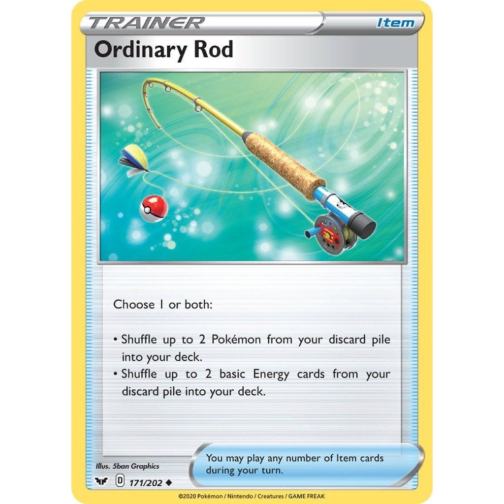 Image for Ordinary Rod (171/202) (SWSH01) - Pokemon