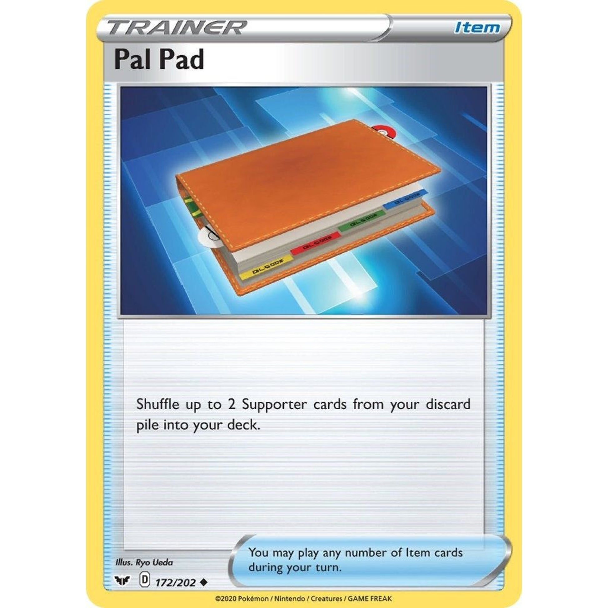 Image for Pal Pad (172/202) (SWSH01) - Pokemon