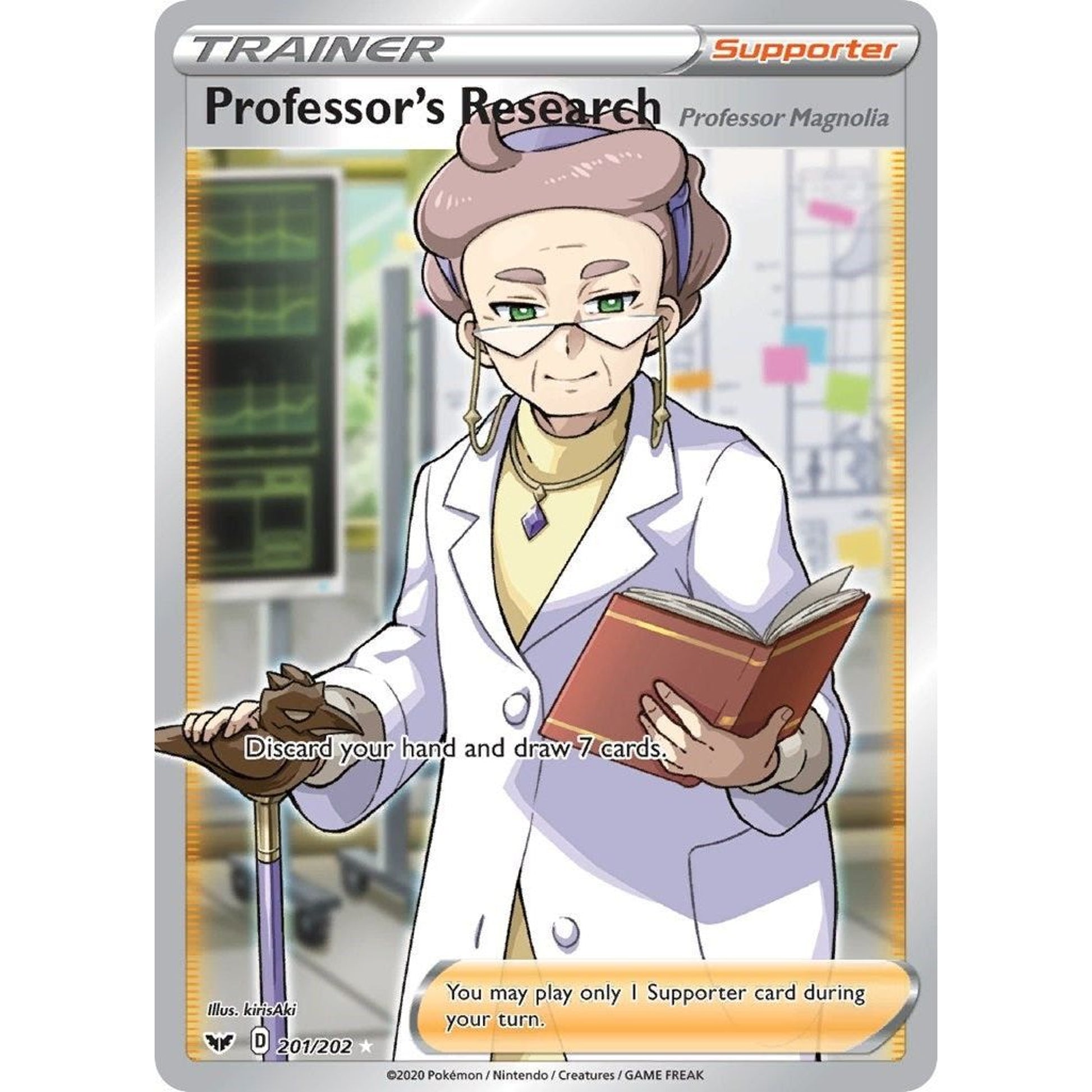 Image for Professor's Research (Full Art) (201/202) (SWSH01) - Pokemon