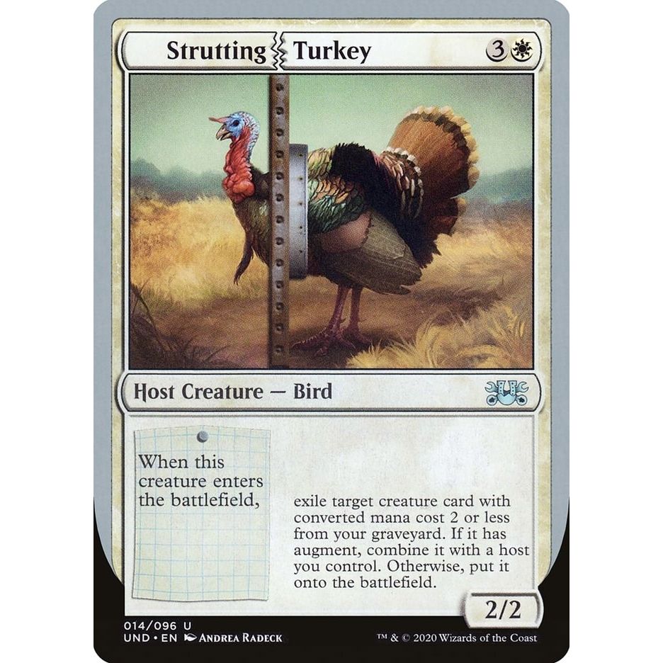 Image for Strutting Turkey (14) (UND) - Magic: The Gathering