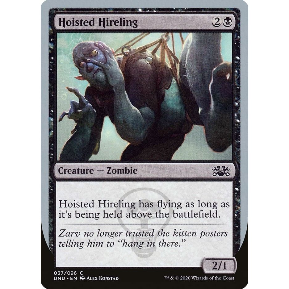 Image for Hoisted Hireling (37) (UND) - Magic: The Gathering