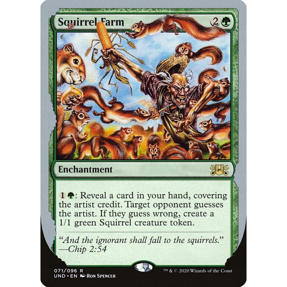 Image for Squirrel Farm (71) (UND) - Magic: The Gathering