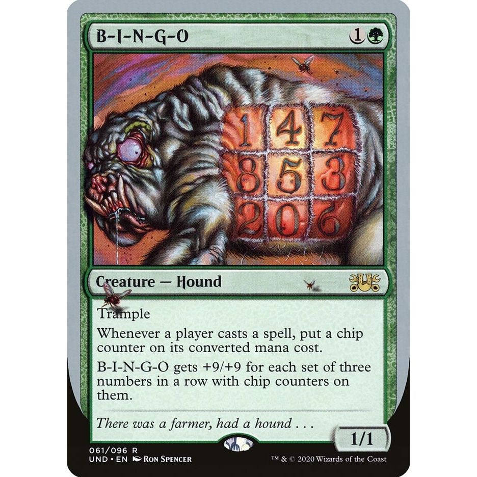 Image for B-I-N-G-O (61) (UND) - Magic: The Gathering