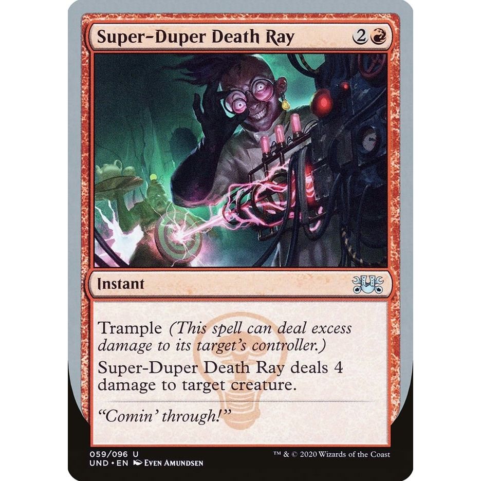 Image for Super-Duper Death Ray (59) (UND) - Magic: The Gathering
