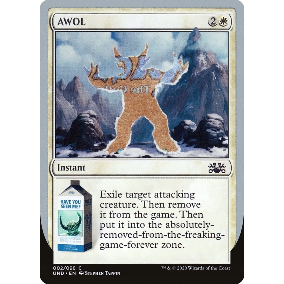 Image for AWOL (2) (UND) - Magic: The Gathering