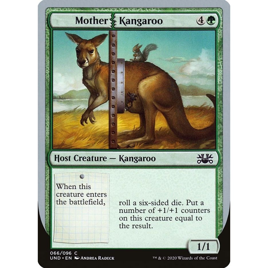 Image for Mother Kangaroo (66) (UND) - Magic: The Gathering