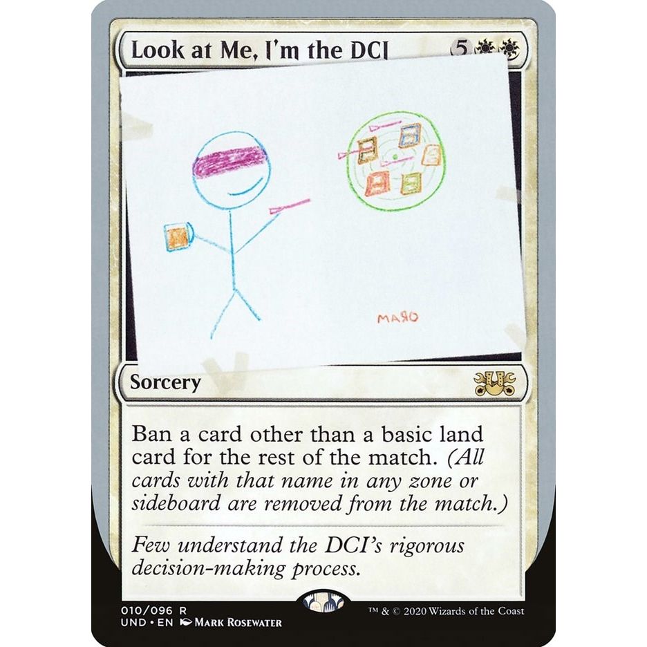 Image for Look at Me, I'm the DCI (10) (UND) - Magic: The Gathering