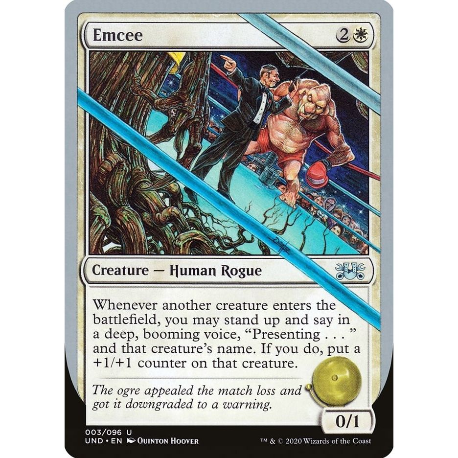 Image for Emcee (3) (UND) - Magic: The Gathering
