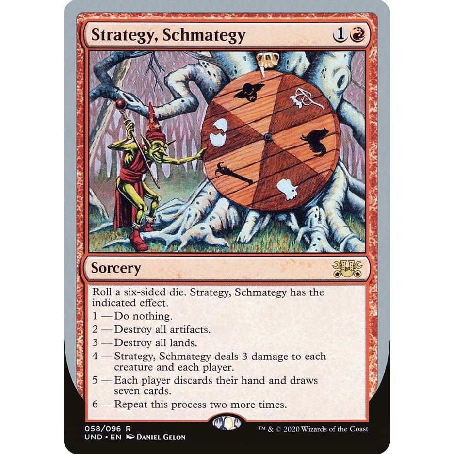 Image for Strategy, Schmategy (58) (UND) - Magic: The Gathering