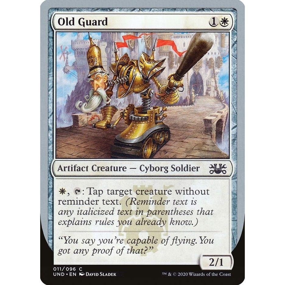 Image for Old Guard (11) (UND) - Magic: The Gathering