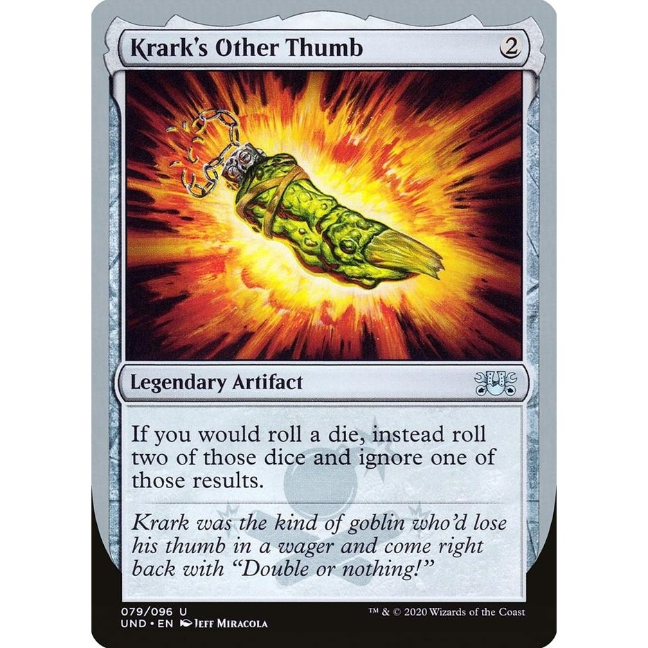 Image for Krark's Other Thumb (79) (UND) - Magic: The Gathering