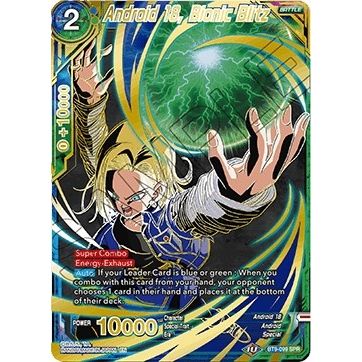 Image for Android 18, Bionic Blitz (SPR) (BT9-099) (DBS-B09) - Dragon Ball Super: Masters