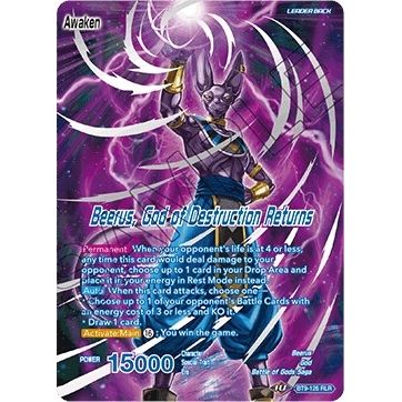 Image for Beerus // Beerus, God of Destruction Returns (BT9-126) (DBS-B09) - Dragon Ball Super: Masters