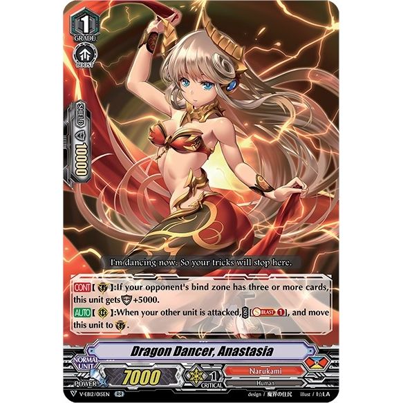 Image for Dragon Dancer, Anastasia (V-EB12/015EN) (V-EB12) - Cardfight Vanguard