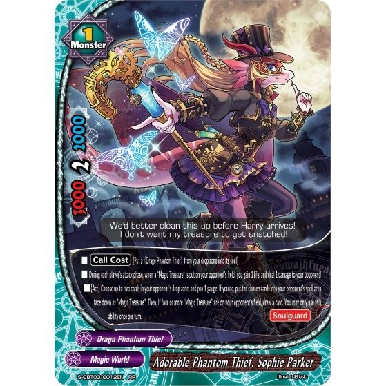 Image for Adorable Phantom Thief, Sophie Parker (S-CBT03/0012EN) (S-CBT03) - Future Card BuddyFight