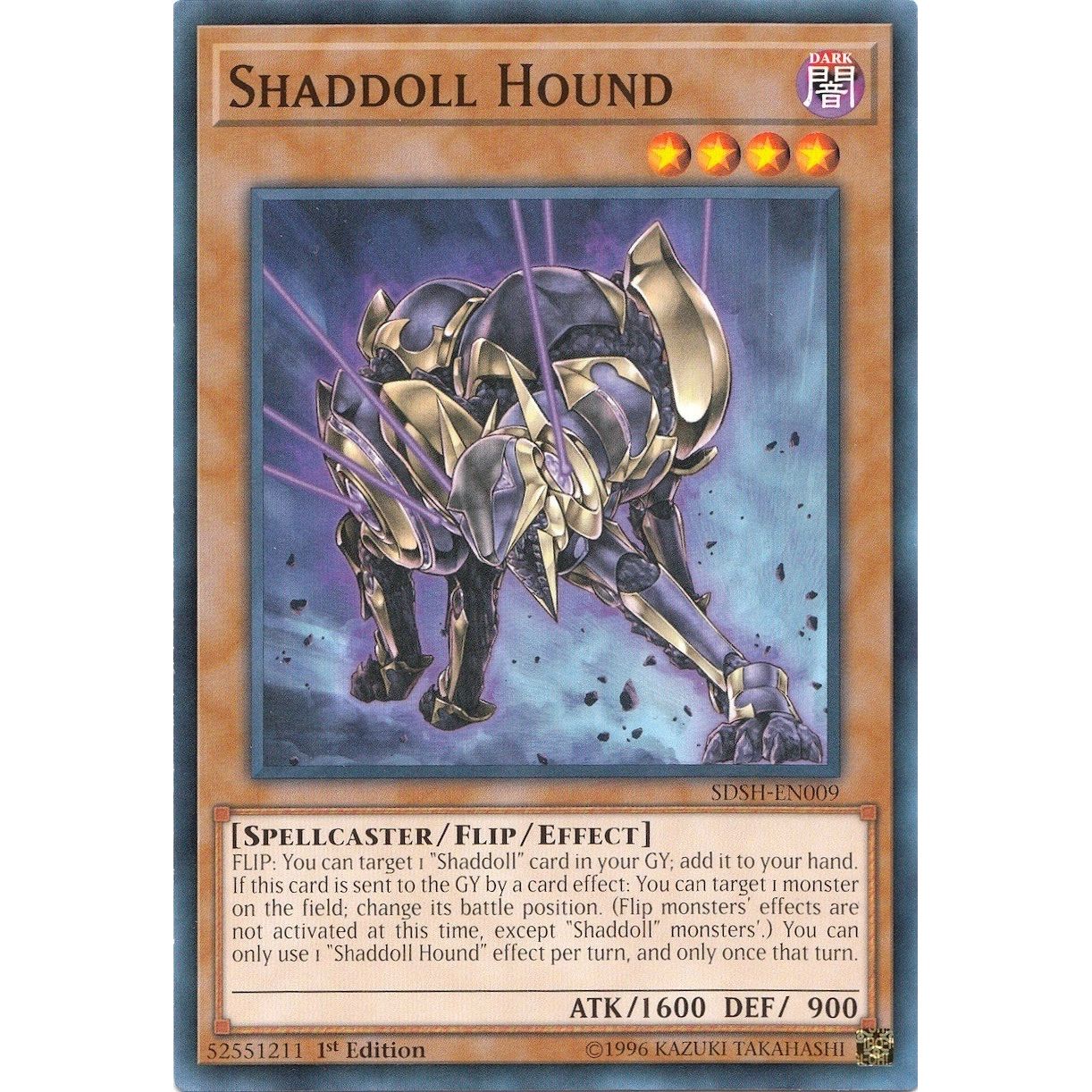 Image for Shaddoll Hound (SDSH-EN009) (SDSH) - YuGiOh