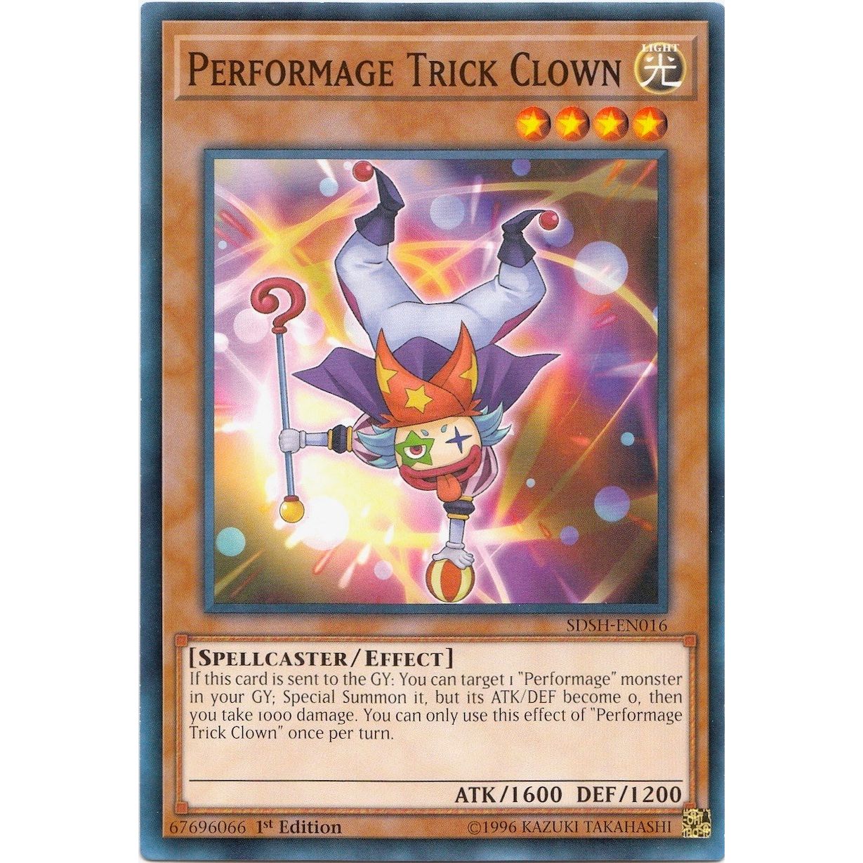 Image for Performage Trick Clown (SDSH-EN016) (SDSH) - YuGiOh