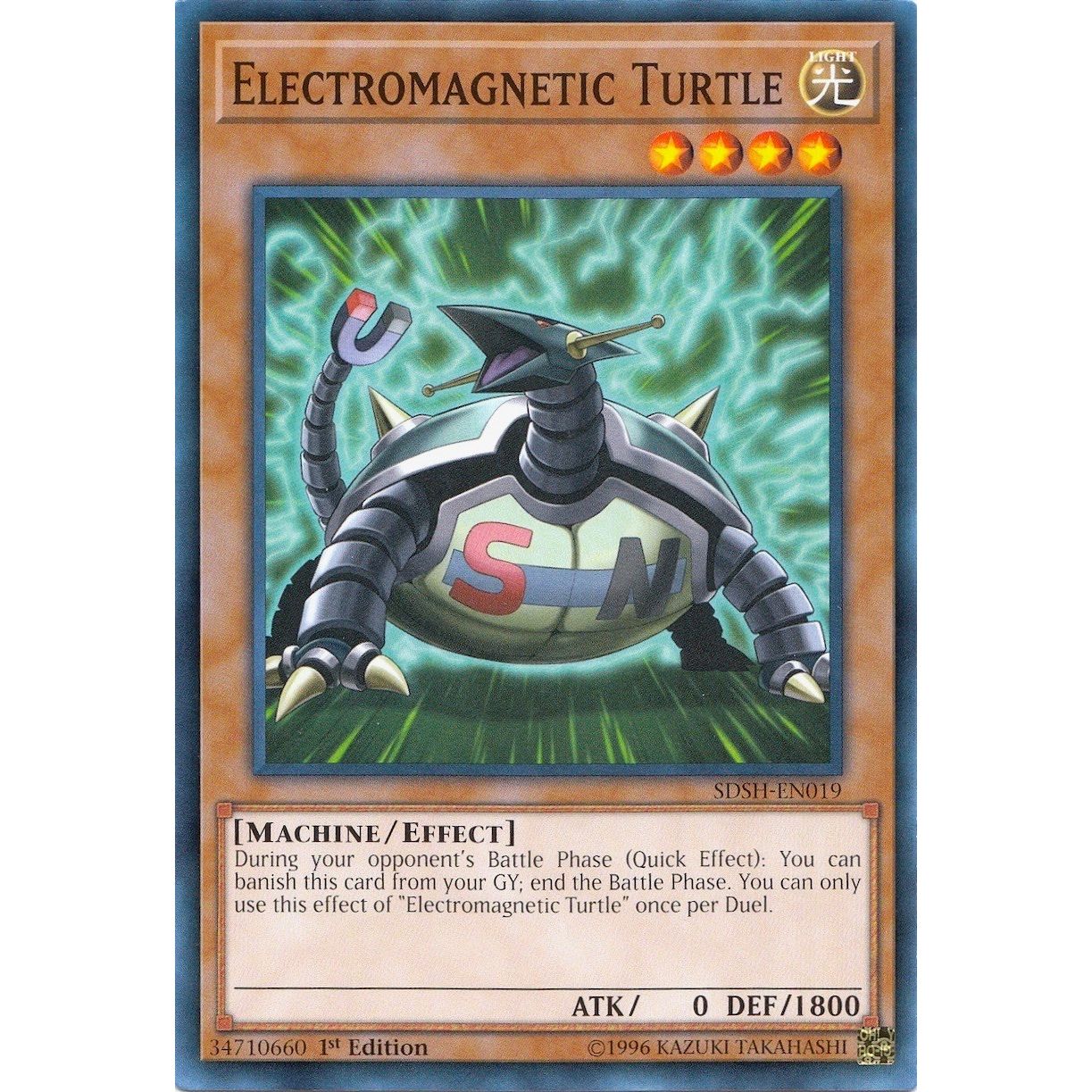 Image for Electromagnetic Turtle (SDSH-EN019) (SDSH) - YuGiOh